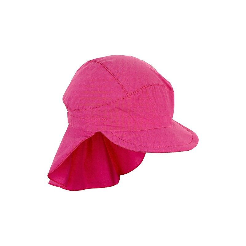 Sterntaler Unisex Peaked Cap with Neck Protection - 51 cm