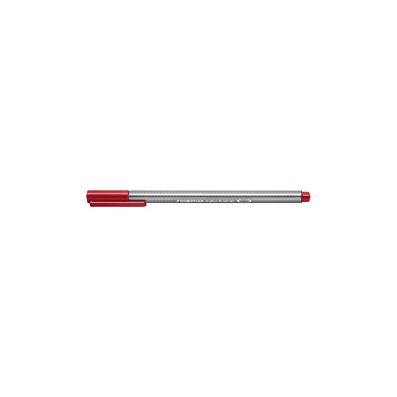 Staedtler Triplus Fineline 334 – Superfine Tip 0.3 mm Crimson
