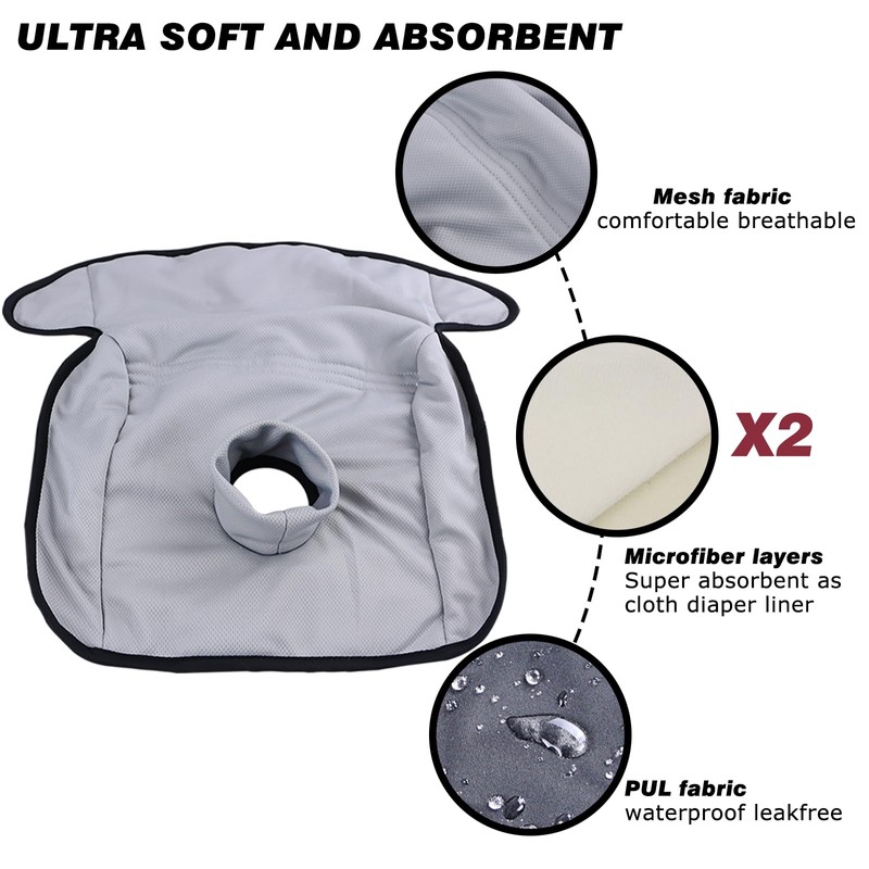 Hisprout 360 Comfort Universal Car Seat Protector for Potty Training,