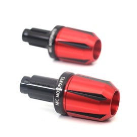 Bar Ends BETB5RDBKM8MC001 - MJET Billet CNC Bar Ends Plug