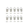 Fukuikinzokukogei Triangle Hanging Can, Safe Load Capacity 4kg x 10-Piece