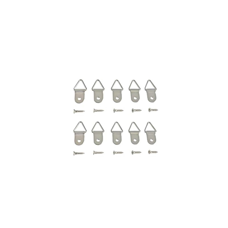 Fukuikinzokukogei Triangle Hanging Can, Safe Load Capacity 4kg x 10-Piece