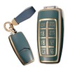 TECART Key Case Cover Fit for Genesis GV80 GV90 G70