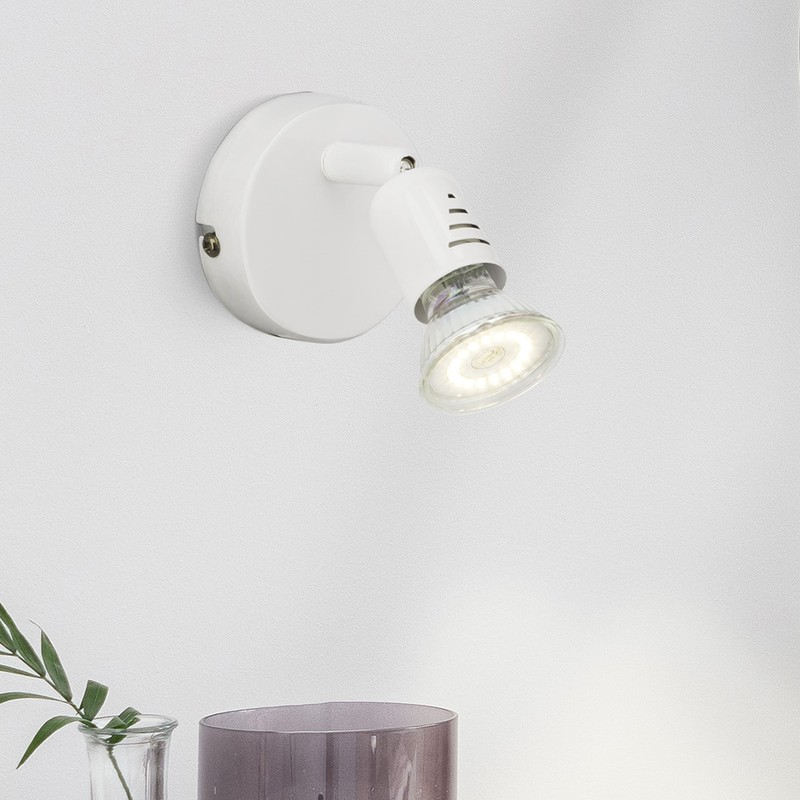 Brilliant Loona G28810/05 A++ LED Wall Spotlight Metal 3 W