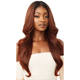 Outre Outre melted Hairline Lace Front Wig Frontal Effect Hairline HD Transparent Lace SERAPHINE (1B)