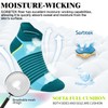 Compression Sport Running Socks For Women Men Seamless Cushion Ankle