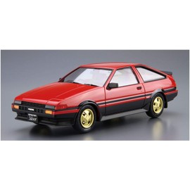 Aoshima Bunka Kyozai 1/24 The Model Car Series No. 86 Toyota AE86 Sprinter Reno GT-APEX 1984 Plastic Model