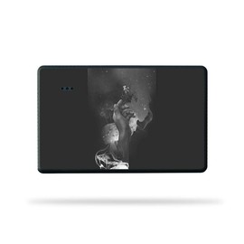 MightySkins Skin for Tile Slim (2020) - Lettering Glow | Protective, Durable, and Unique Vinyl Decal Wrap Cover | Easy to Apply, Remove, and Change Styles | Made in The USA