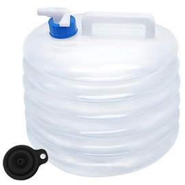 FANWINKJ Collapsible Camping Bucket, 10L Collapsible, Leak-Proof, Lightweight Bucket, Camping Accessories Bucket, Camping Hiking Travel Supplies