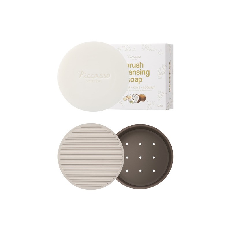 [Picasso] Brush Cleansing Soap & Soap Case (Cleansing Mat) /