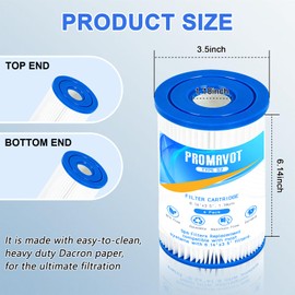 Promavot Type S2 Filter Cartridge Replacement 29012E Hot Spa Filter (4pcs)