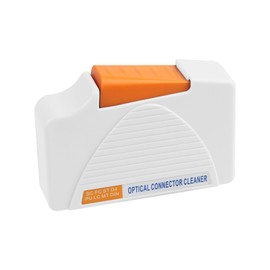 Xunsomten-1PC FTTH Fiber Optic Cleaning Box Fiber Cleaner Box -for FC/SC/LC/ST End Faces & Optical Connectors -Over 500 Times Anti Static Clean Swab（White）