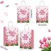 Ticuenicoa Mother's Day Gift Bags 16 Pack - Pink Tulip