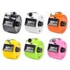 HOMYY 6Pcs Colour Clicker Counter,Tally 4-Dight Knitting Row Counter,Abs Handheld