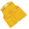 Volunteer Vest for Event Work Clothes with Multi Pockets Yellow