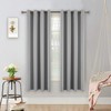 YGO Thermal Insulated Blackout Curtains for Living Room Grommet Top