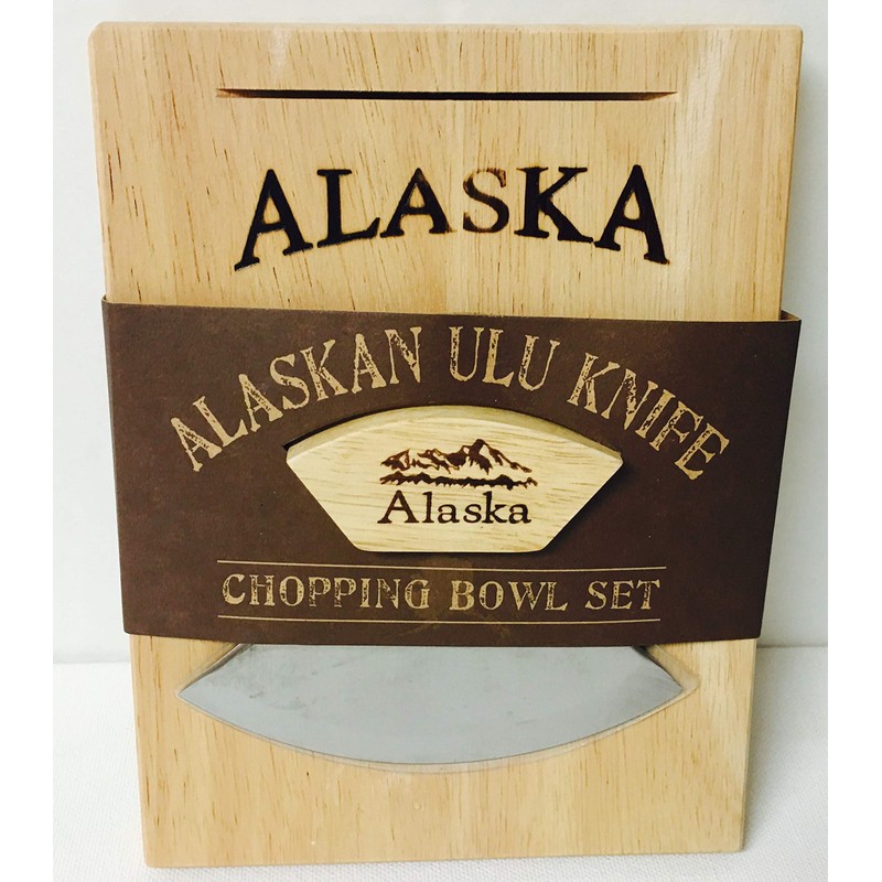 Ulu Knife with Small Chopping Bowl (1)