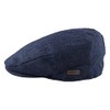 TruClothing Mens Flat Cap Wool Herringbone Tweed Vintage Classic 1920s