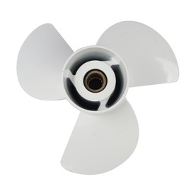 GELUOXI Aluminum Boat Outboard Propeller Replacement for Yamaha Engines 50-130HP Right 3 Blades 6E5-45949-00-EL