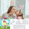 Set of 4 Easter cutting stencils, cutting stencils, Easter bunny,