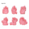 KH Cortadores Galletas Surtido Impresión 3d Unicornio 6figuras