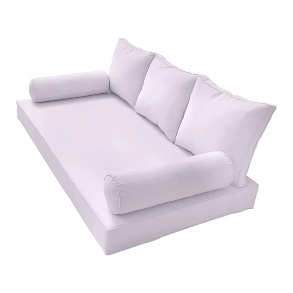 Unbranded |COVER ONLY| Style 3 Full Piped Trim Daybed Mattress