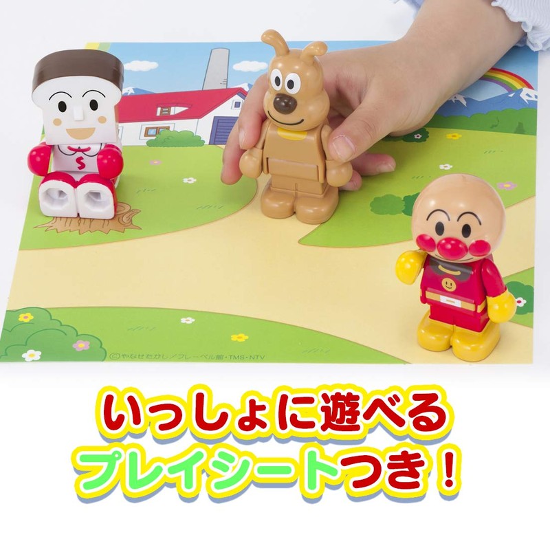 BlockLabo Block Lab Anpanman Block Doll Set