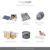SIMPLEMADE Clear Refrigerator Organizer Bins - Clear Bins for Fridge,