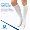 Dynarex DynaFit Compression Stockings Knee High, 15–20 mmHg, Help Prevent