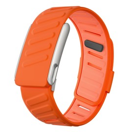 Silicone Comfortable and Soft Replacement Wrist Band Compatible for WHOOP 5.0 One Peak/MG Heart Rate Monitor (Orange, MG)