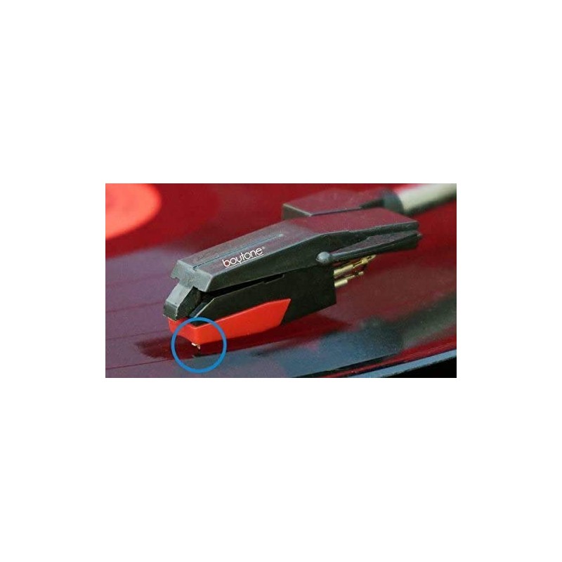 Boytone Pack of 2, Sapphire Tipped Ceramic Replacement Needle for