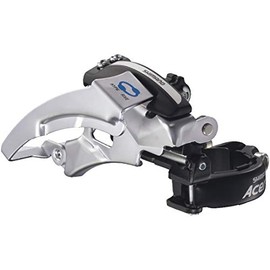 Shimano FD-M310 Band Type Diameter 1.3 inches (34.9 mm) (1.2 / 1.1 inches (31.8 / 28.6 mm) Adapter Included), Top Swing/Dual Pull, 3X8/7S, 63-66°, EFDM310X3
