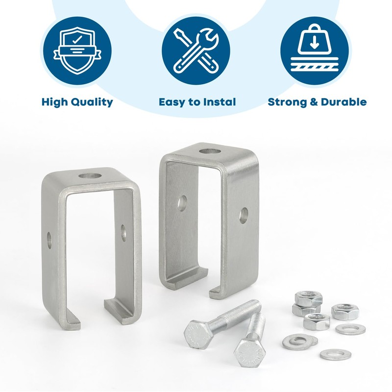 Channel Trolley Track Hanger Bracket, Intermediate Support Bracket for All