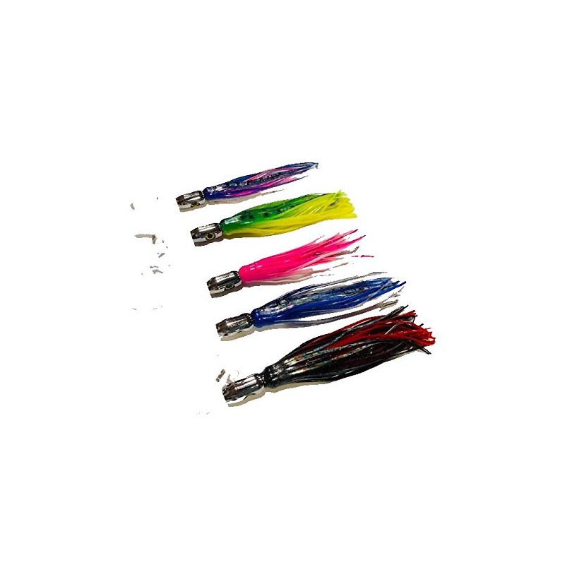 Honu Predator 5pc Saltwater Trolling Lure Set