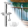 YGKYMVW Parasol Holder, Balcony, Parasol Stand, Portable Parasol Holder, Balcony