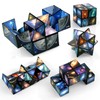 Ainiv 2 in 1 Magic Cube, Star Clear Sky Magic