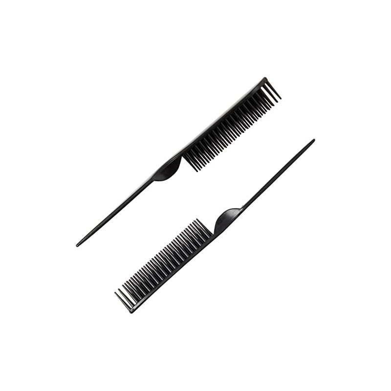 CocoBlack Naturals Peine de estilo de 3 filas para desenredar,