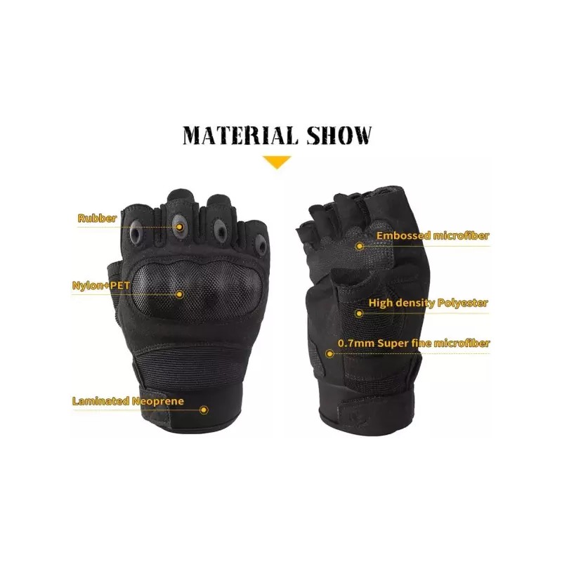 Emerson Gear 에머슨기어 택 하프 핑거 글러브 페인트볼 필드 게임