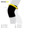Bracoo KE92 Knee Sleeve for Men and Women, 2 Pieces,