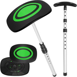 MultiOutools Golf Travel Bag Support Rod, Sturdy Aluminum Alloy Pole with ABS Cover Protector Golf Support System to Protect Club from Impacts, Green