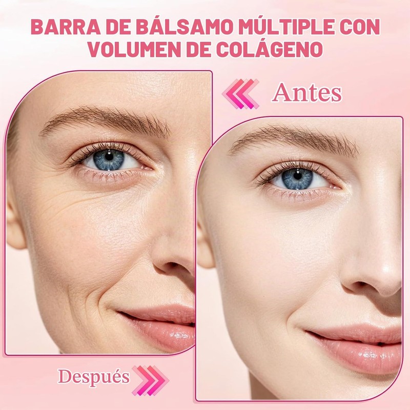 Bálsamo para Arrugas, Barra De Bálsamo Hidratante Que Aumenta El