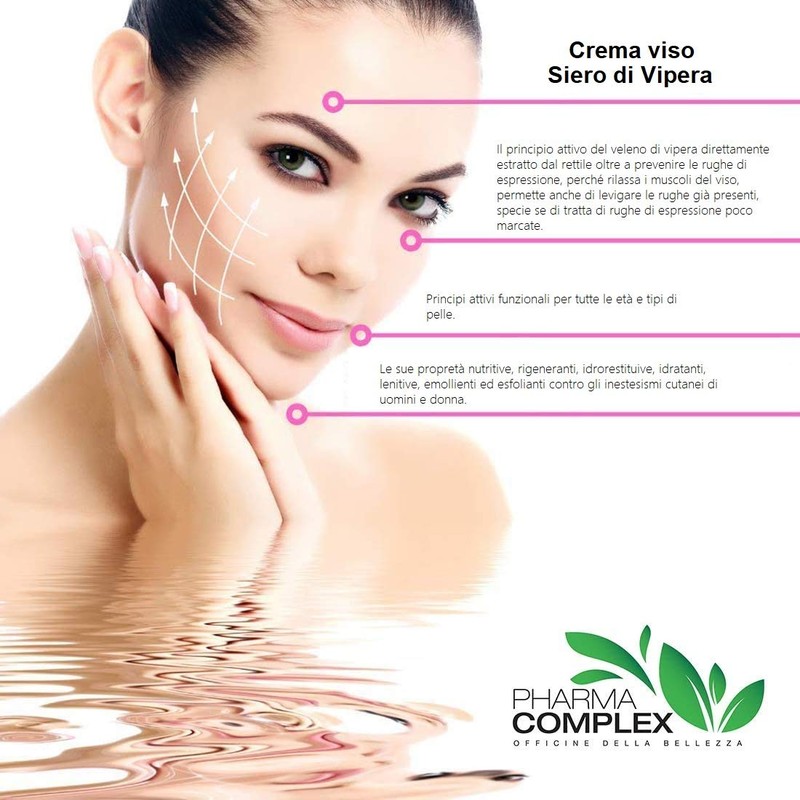 Face Cream for Women Vipera Serum 50ml Made in Italy