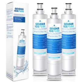GOLDEN ICEPURE 4396508 Refrigerator Water Filter Replacement for EveryDrop Filter 5, EDR5RXD1, 4392857, 4396510, Clch100, 46-9010, NLC240V, 8212491, WF285 3PACK