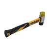 Two Way Mallet Soft Plastic Nylon 35mm Hammer Head Fiberglass