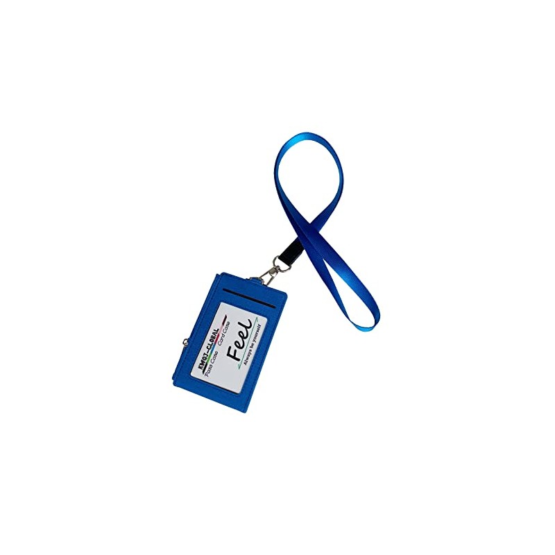 Feel Commuter Pass Case, Coin Purse Compatible with Strap, Pass