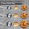 Cookie Scoop,Set of 3 Cookie Dough Scoops for Baking 1