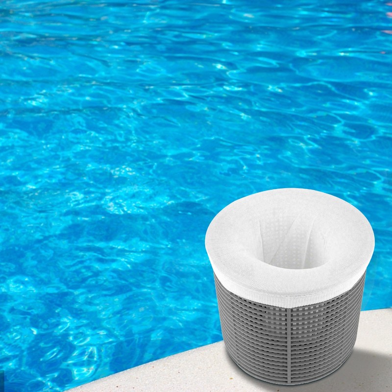 30-Pack of Pool Skimmer Socks, Ultra Fine Mesh Filter Sock