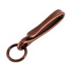 Buckleguy.com B7498 Antique Copper, Fish Hook Key Chain, Solid Brass-LL