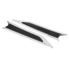 2 pcs Car Side Body Hood Emblem Cover Trim for