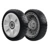 CheeMuii HRR216 Lawn Mower Front Wheels Kit 2 Pcs Front